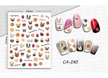 3D Nail Stickers - CA-240